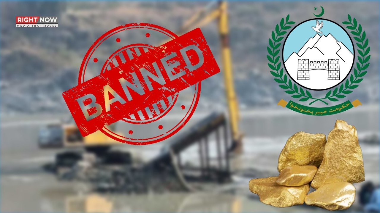 خیبر پختونخوا: دریاؤں کے کنارے سونے کی غیر قانونی تلاش پر پابندی