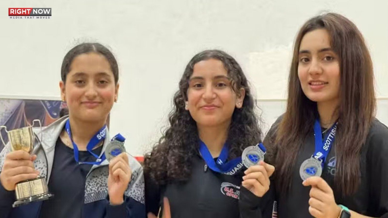 علی سسٹرز نے جرمن جونیئر اوپن اسکواش کوارٹر فائنل میں جگہ بنالی