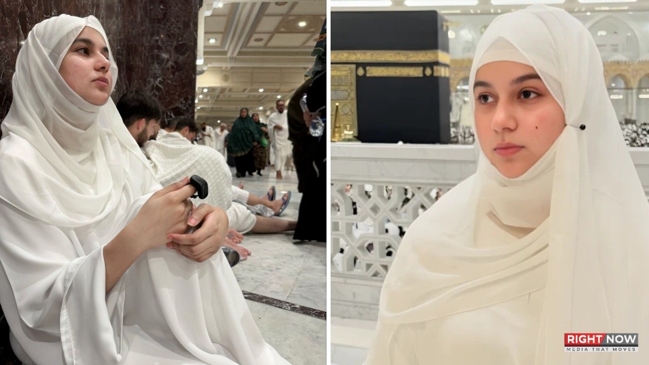 سامعہ حجاب کا عمرہ، سوشل میڈیا پر تصاویر وائرل