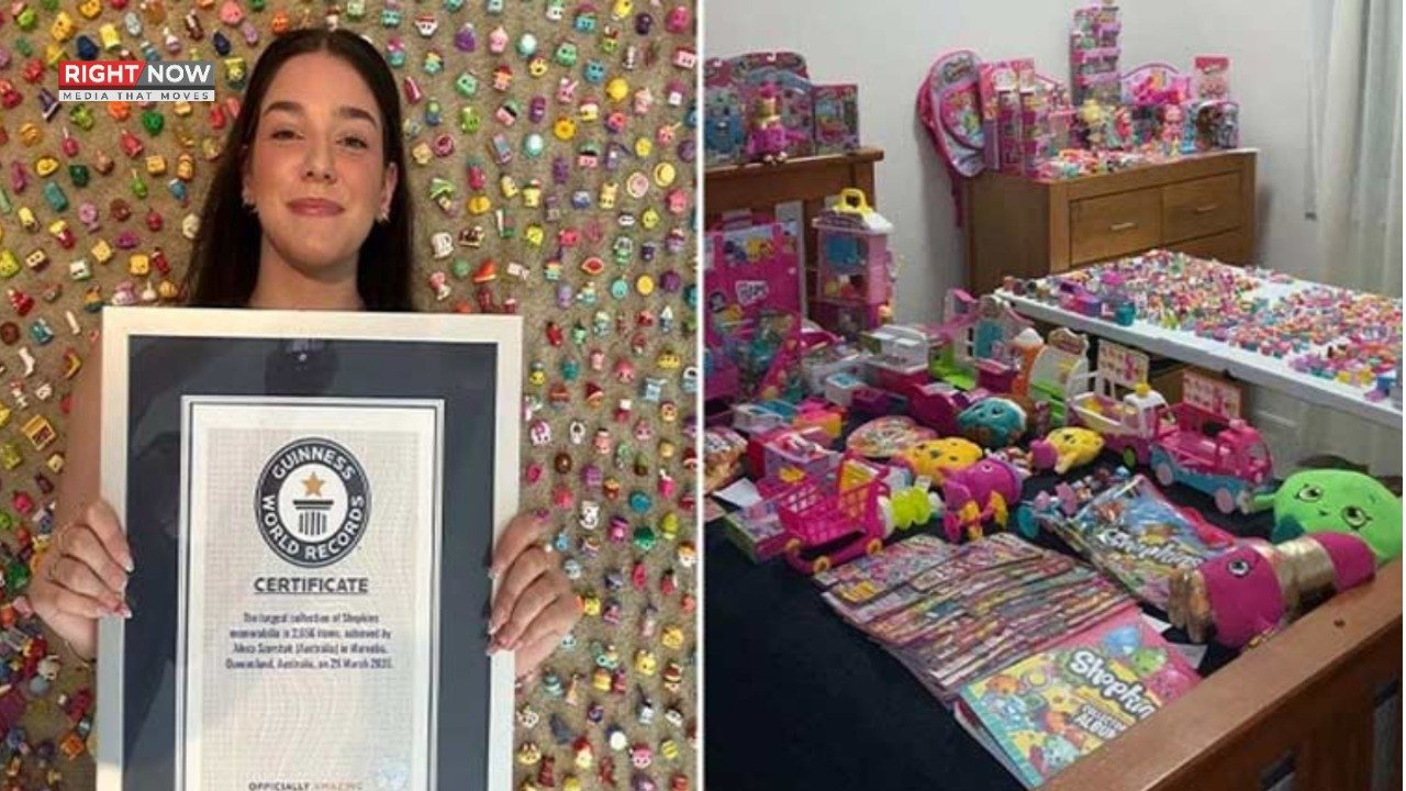 آسٹریلوی خاتون کا شاپکنز کھلونوں کا نیا عالمی ریکارڈ