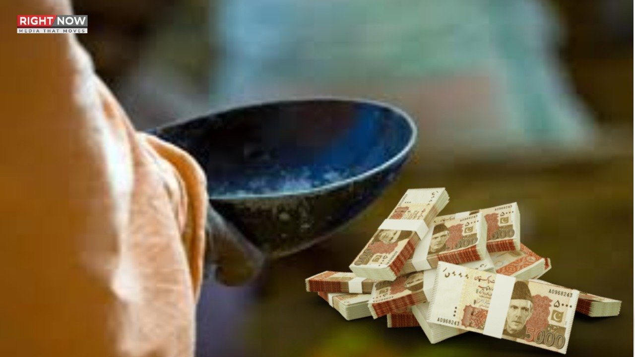 کراچی میں گداگر سے 1 لاکھ 10 ہزار روپے برآمد، گرفتاری