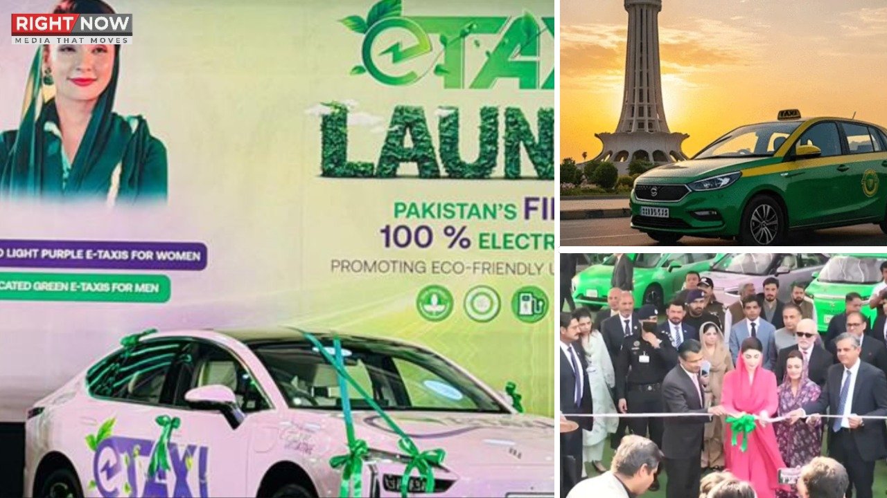 وزیراعلیٰ پنجاب کا ای ٹیکسی اسکیم کا افتتاح، خواتین میں چابیاں تقسیم