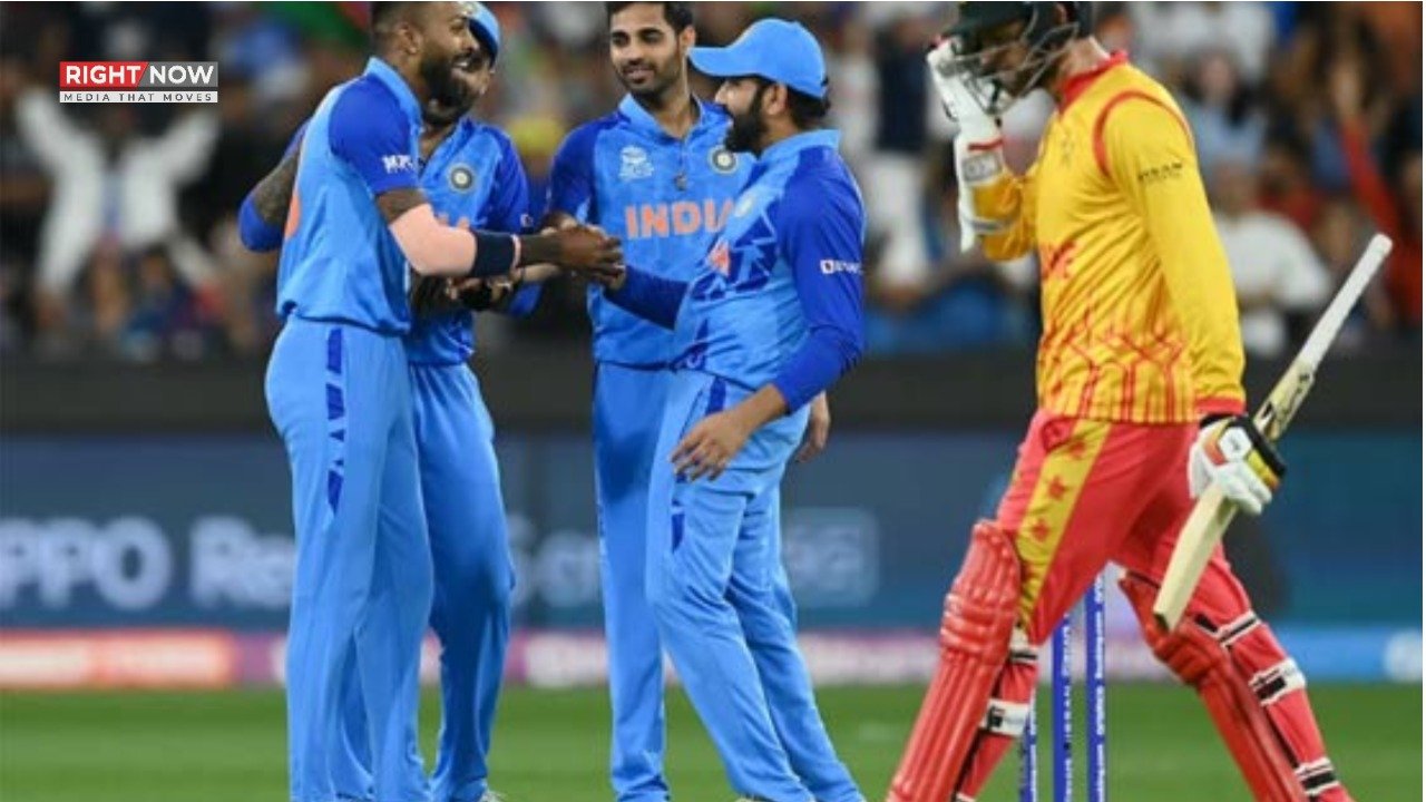 انڈیا کی فتح سے زمبابوے ٹی20 ورلڈ کپ سے باہر