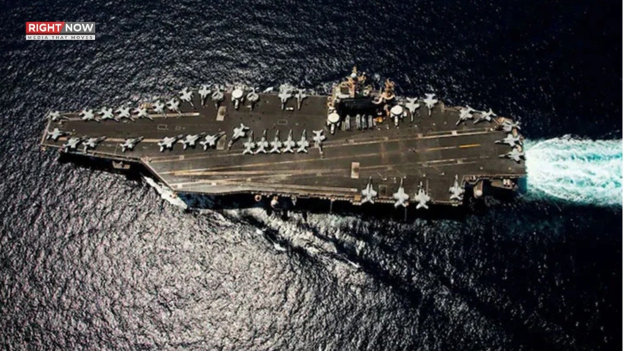 ایران کا امریکی بحری بیڑے ابراہم لنکن پر بیلسٹک میزائل حملہ