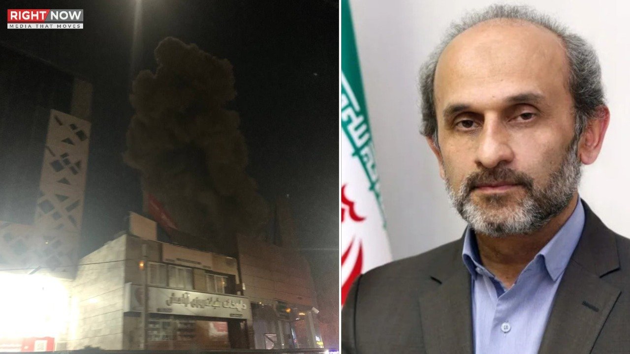 تہران میں ایرانی نشریاتی مرکز پر تیسری بار حملہ