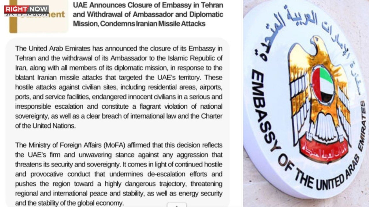 ایرانی حملوں کے بعد یو اے ای نے تہران میں سفارتخانہ بند کر دیا