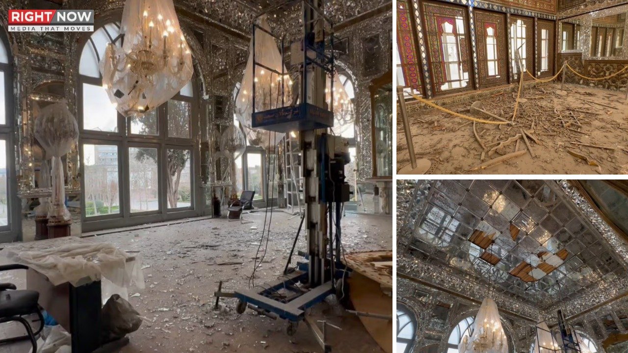 تہران میں گلسٹان محل امریکی-اسرائیلی حملوں میں نقصان زدہ