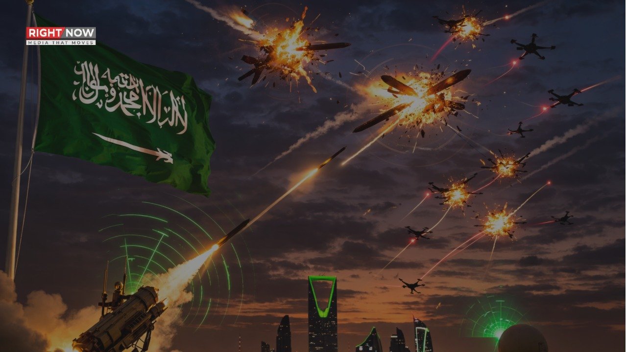 سعودی عرب نے ریاض کے قریب دو کروز میزائل اور 9 ڈرونز تباہ کر دیے