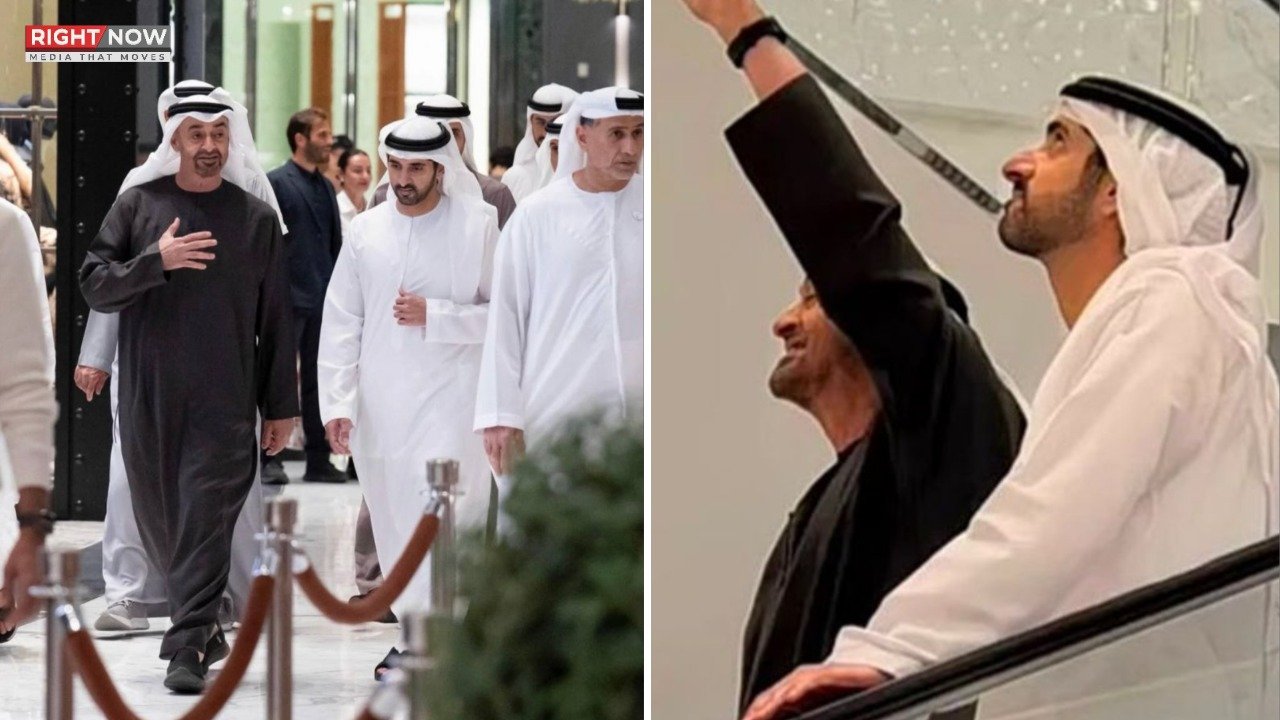 اماراتی صدر اور ولی عہد کا دبئی مال دورہ، عوام حیران