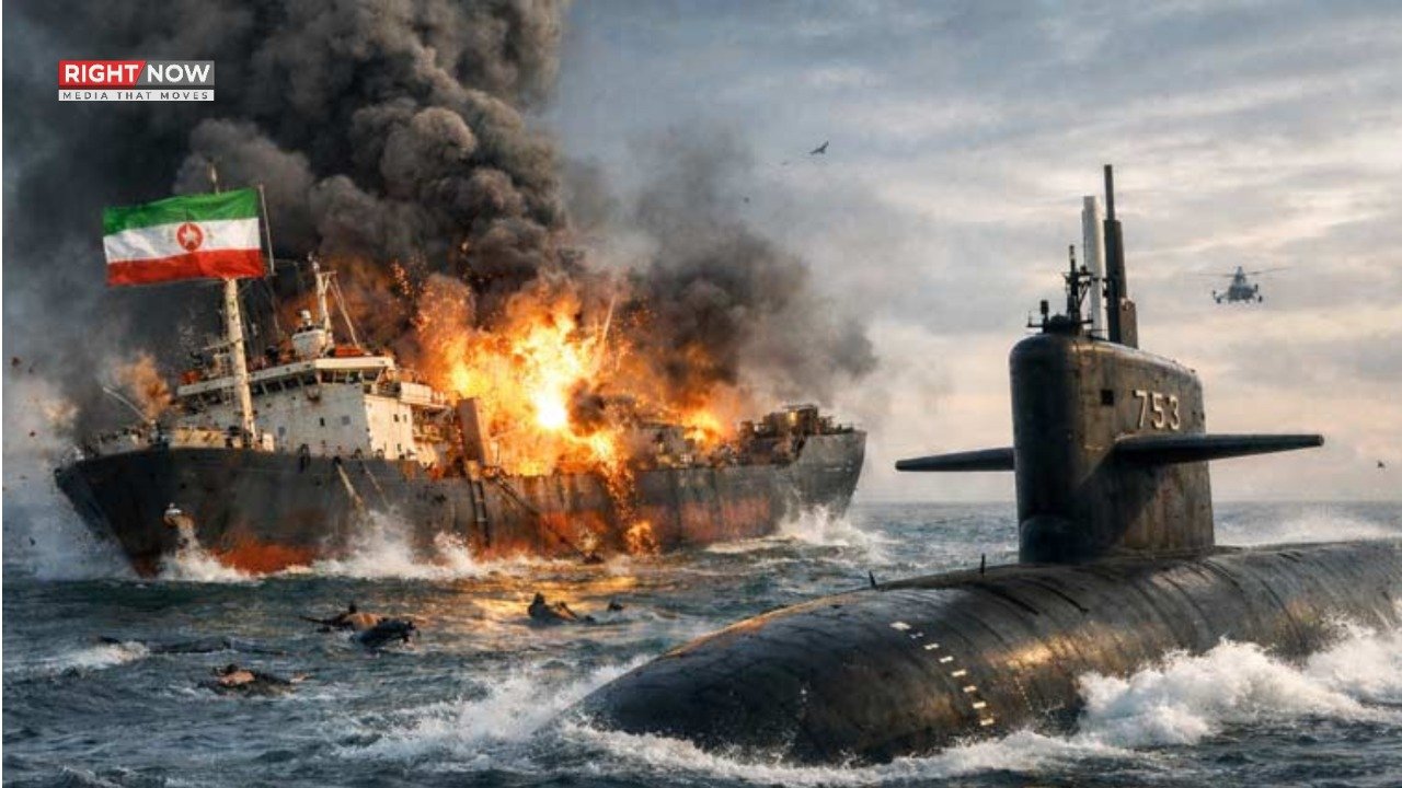 بھارتی سمندر میں امریکی حملے سے ایرانی جہاز کے 100 افراد لاپتہ