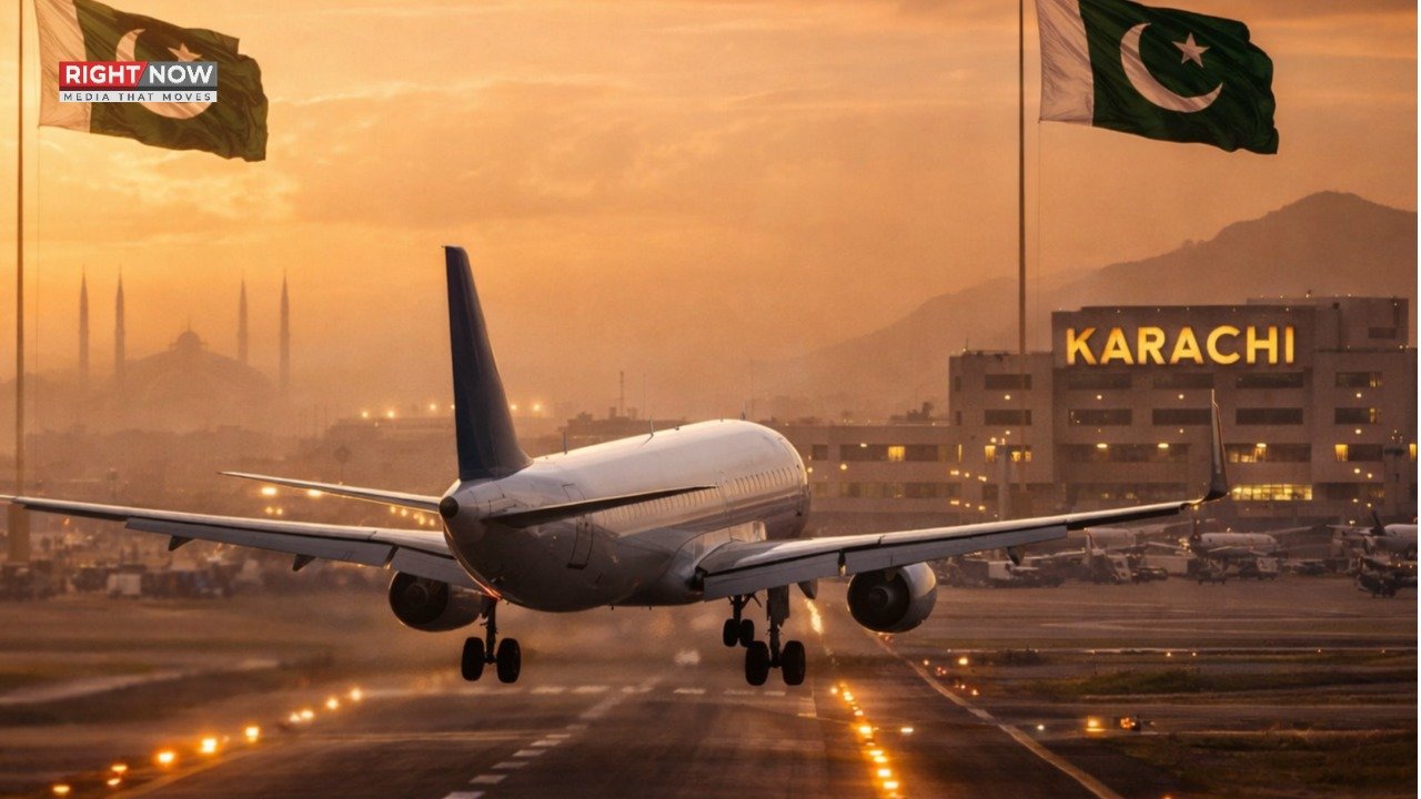 مشرق وسطیٰ کی جنگی صورتحال کے بعد پہلی پرواز کی کراچی آمد