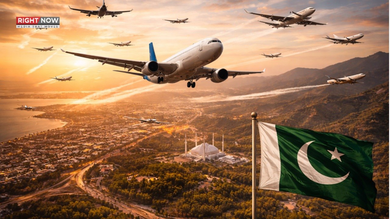 پاکستانی فضائی حدود سے گزرنے والی پروازوں میں 15٪ اضافہ