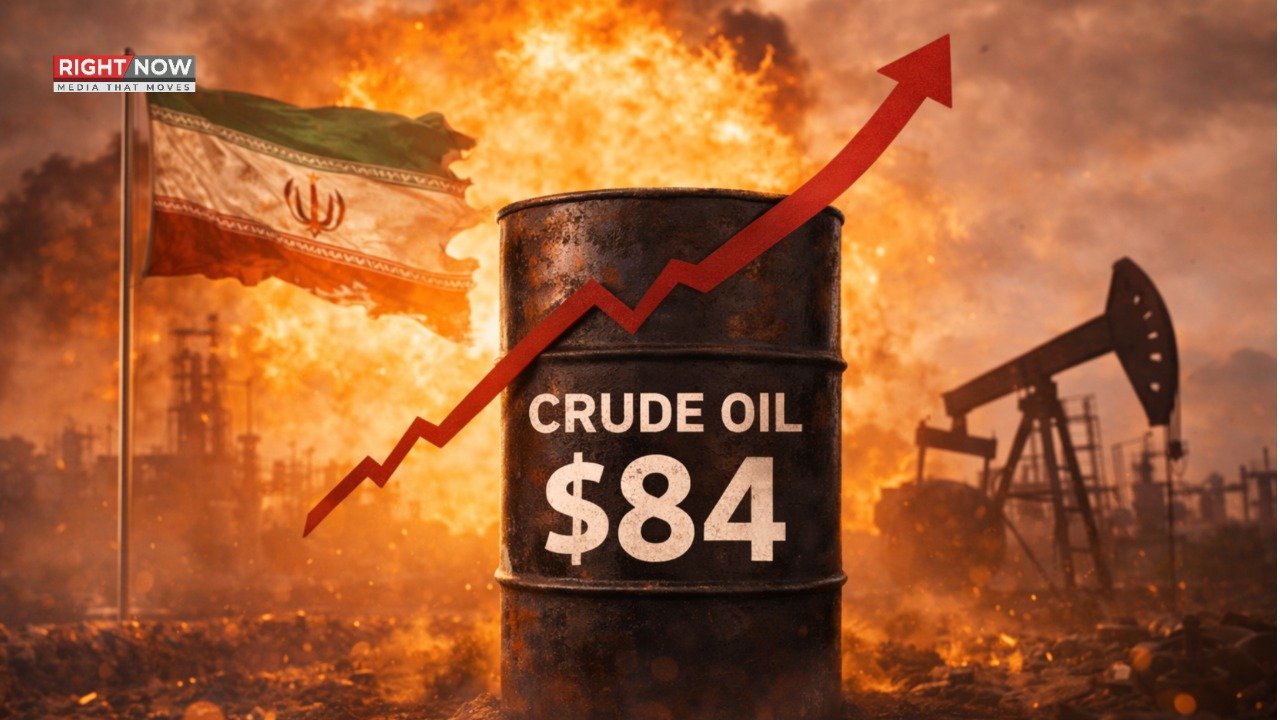 ایران پر حملے کے بعد خام تیل کی قیمت 84 ڈالر فی بیرل تک