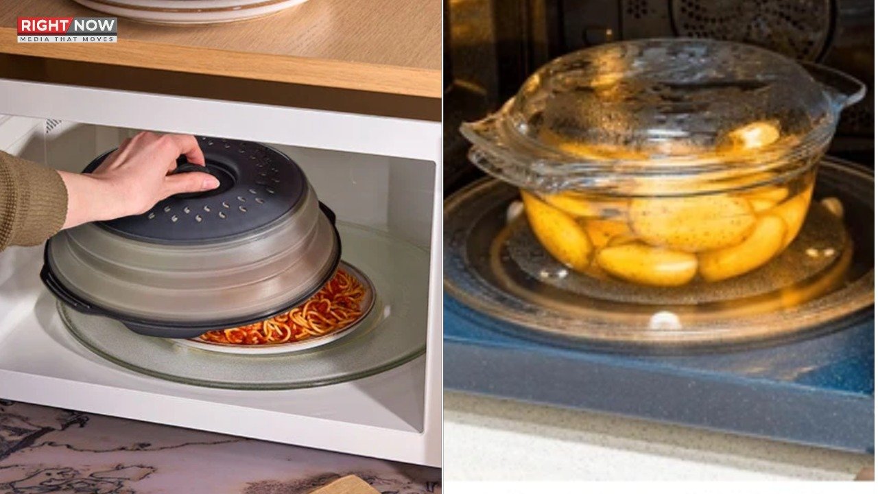 مائیکروویو میں کھانا ڈھک کر پکانا مفید یا نقصان دہ؟
