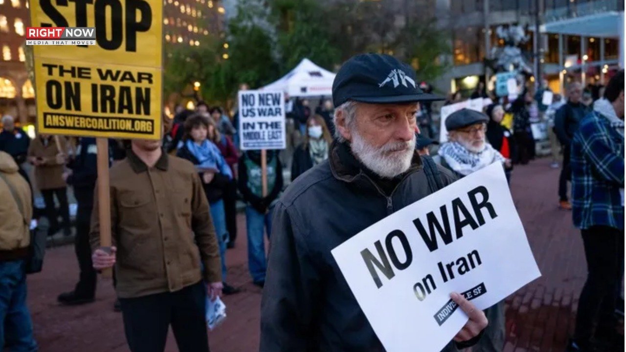 امریکا میں ایران پر جنگ مسلط کرنے کے خلاف احتجاجی مظاہرے