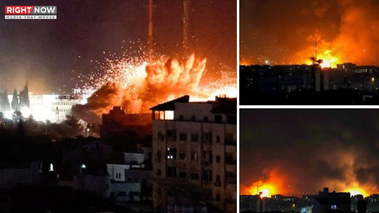 تہران میں شدید فضائی بمباری کی رات، کئی دھماکے ریکارڈ