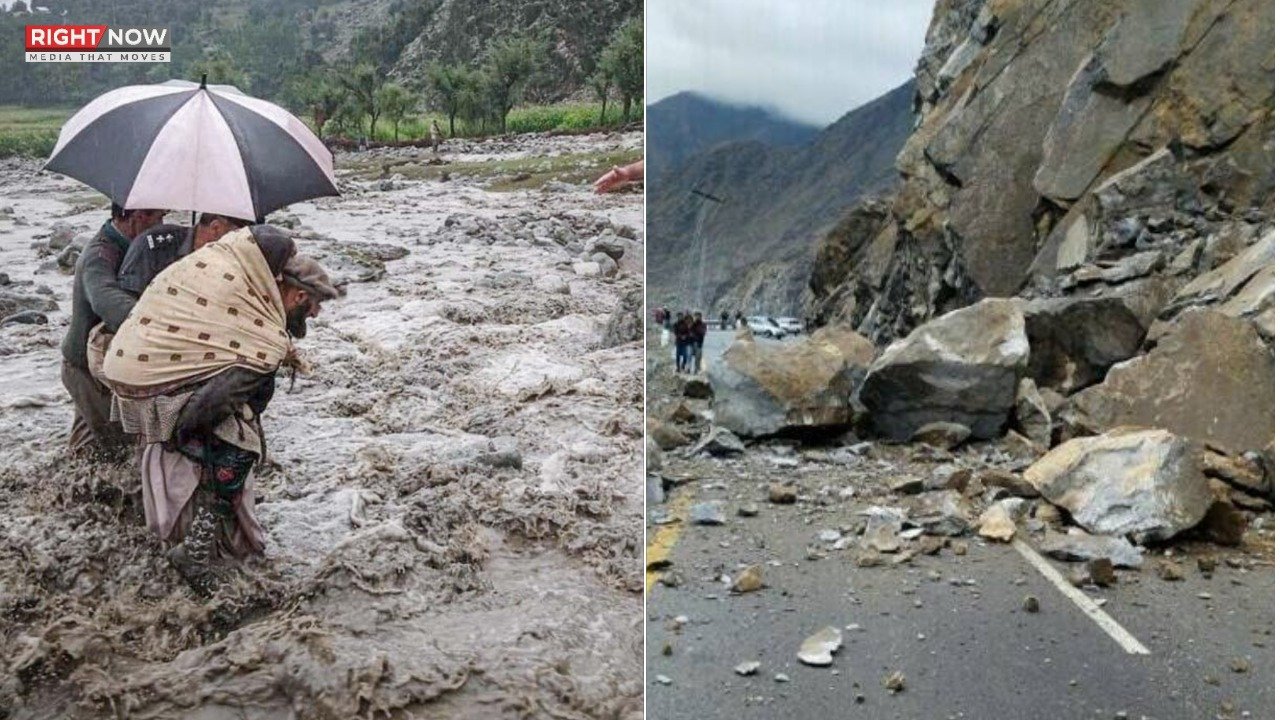 بارش اور لینڈ سلائیڈنگ سے گلگت بلتستان کا رابطہ معطل