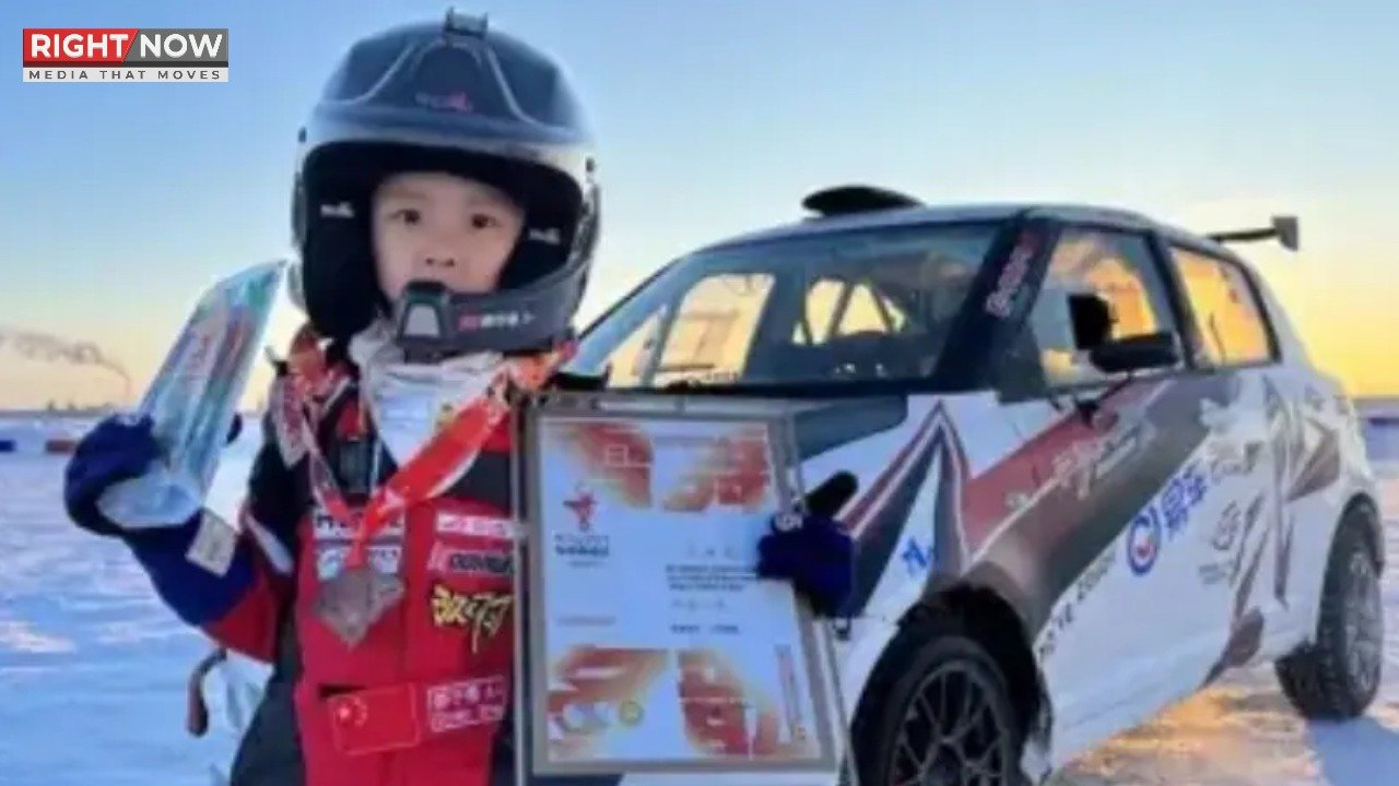 چین کے پانچ سالہ بچے نے ریسنگ لائسنس حاصل کر لیا