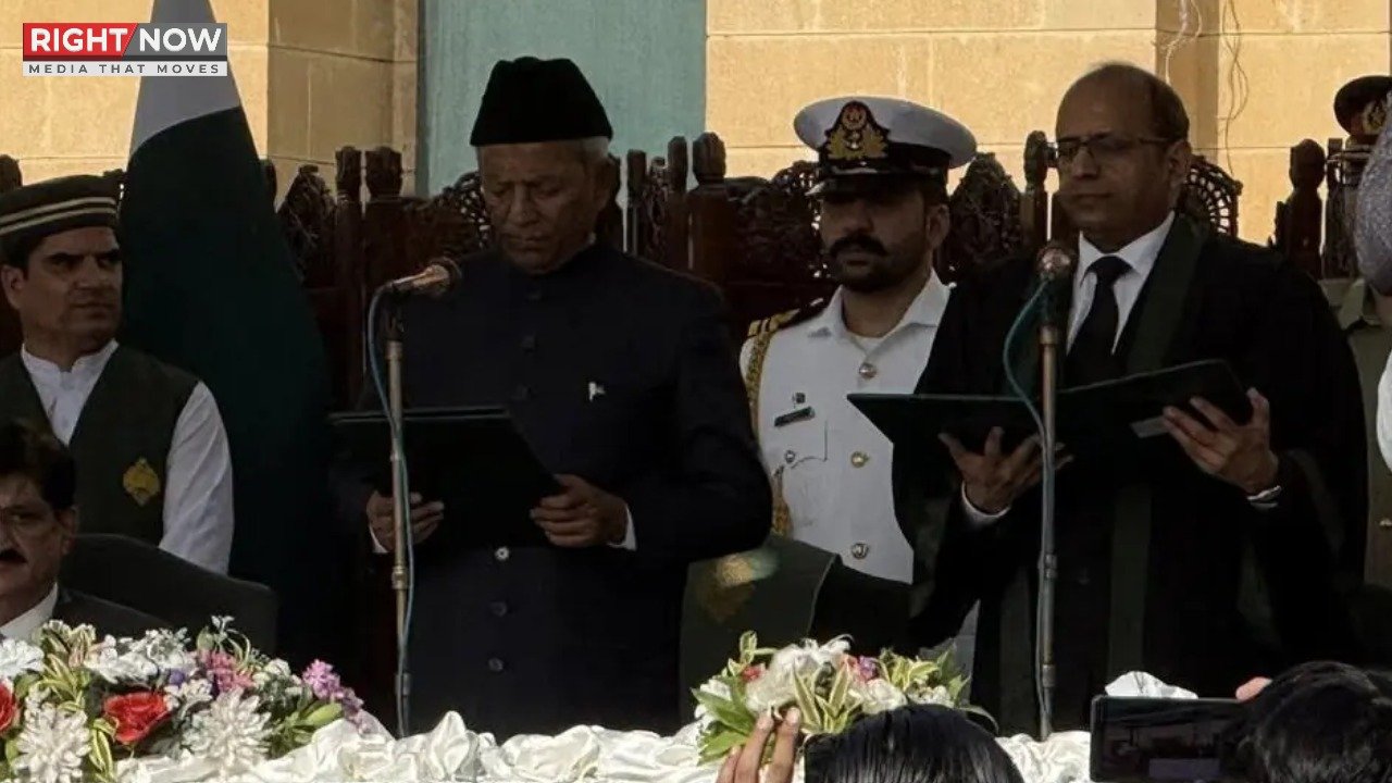 نہال ہاشمی نے گورنر سندھ کا حلف اٹھا لیا