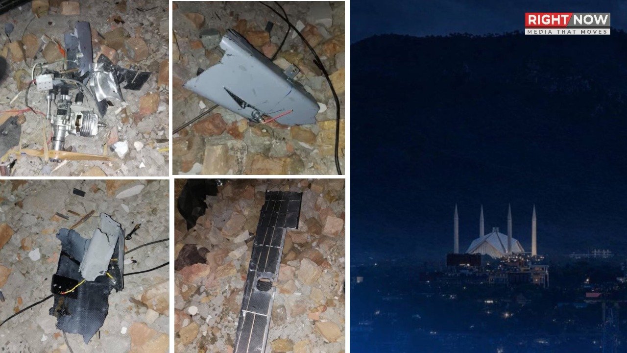 اسلام آباد کے قریب دو دشمن ڈرون مار گرائے گئے