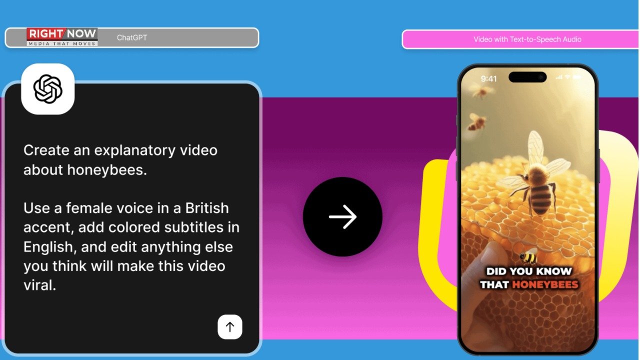 چیٹ جی پی ٹی میں ویڈیو جنریشن کا فیچر شامل