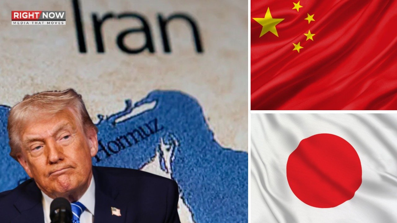 ٹرمپ کی چین اور جاپان کو آبنائے ہرمز میں مدد کی اپیل