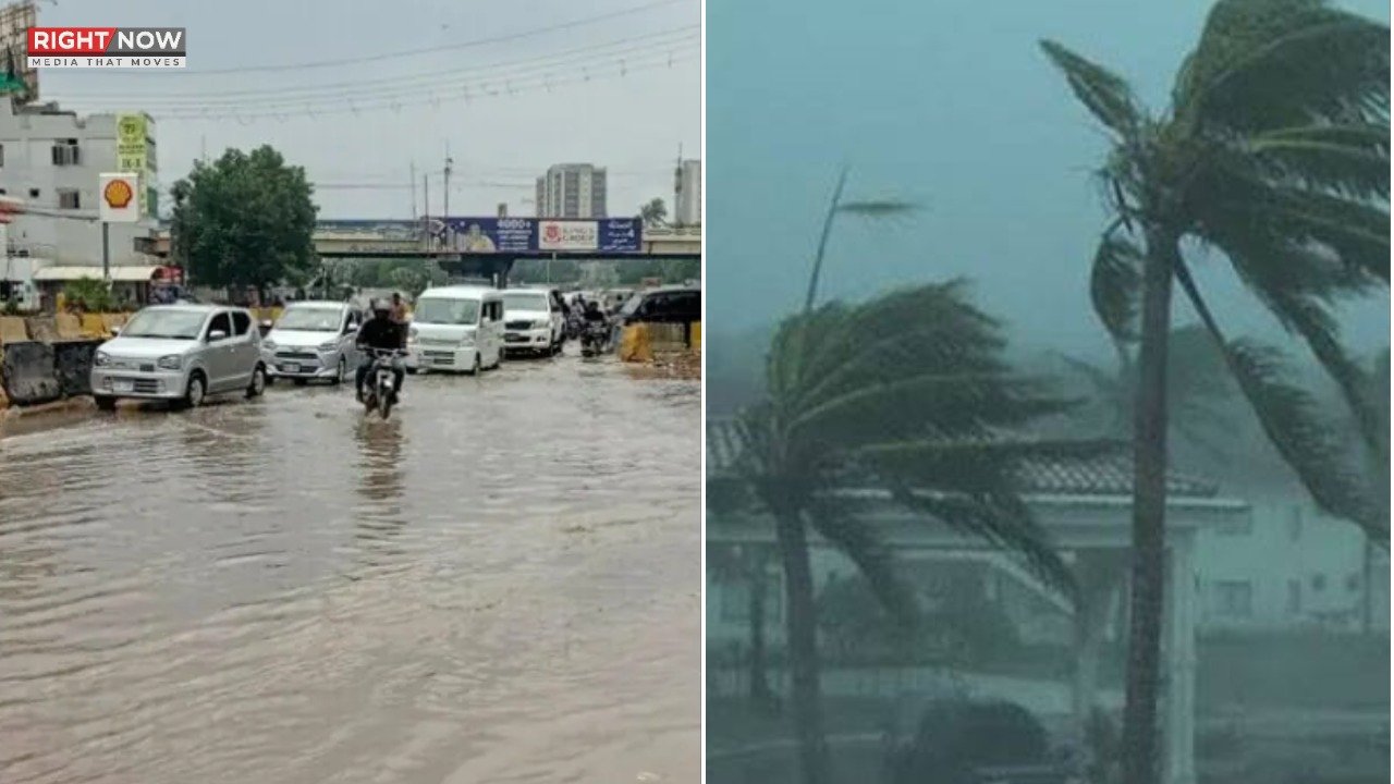 کراچی میں طوفانی ہواؤں اور بارش سے نظام زندگی متاثر، ایک ہلاک