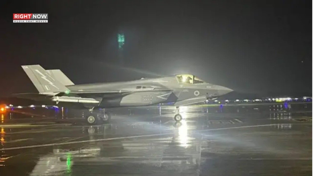 ایرانی فائر سے امریکی ایف 35 طیارے کی مشرق وسطیٰ میں ہنگامی لینڈنگ