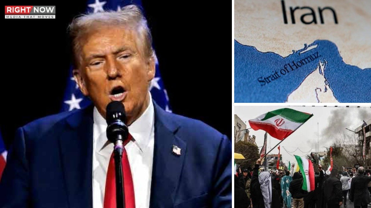 ایران کی تباہی کے قریب، آبنائے ہرمز کا دفاع سب کے لیے: ٹرمپ