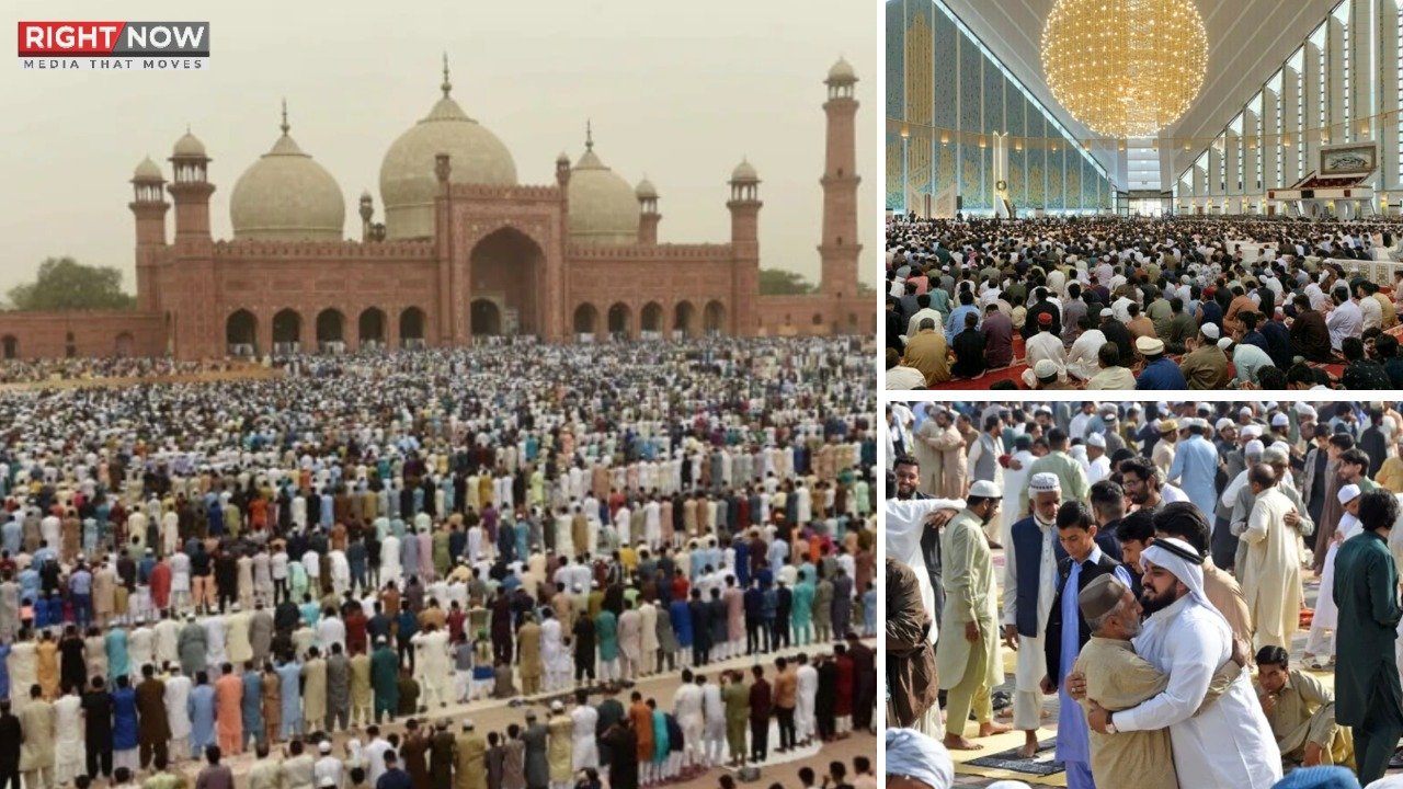 ملک بھر میں عیدالفطر مذہبی جوش و خروش سے منائی گئی