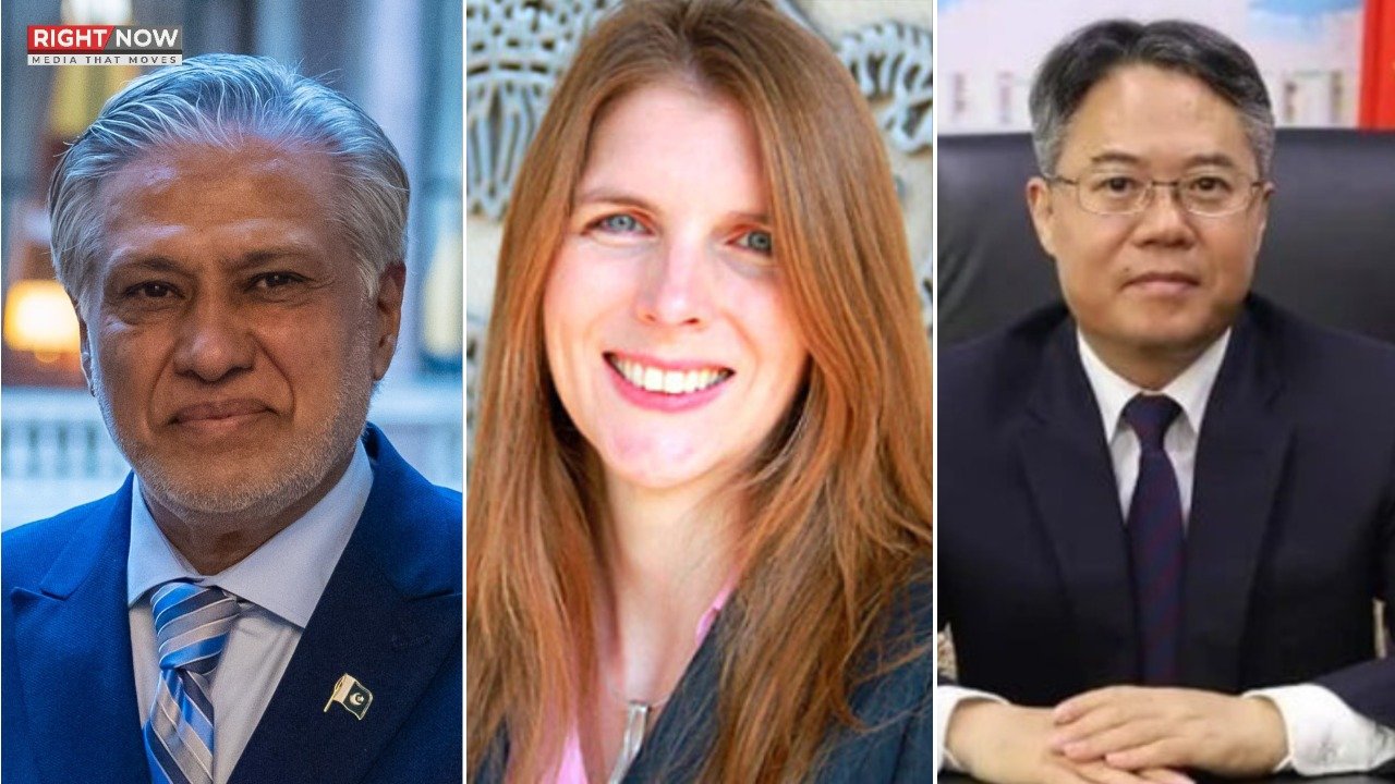 اسحاق ڈار کی چینی سفیر اور برطانوی ہائی کمشنر سے ملاقات