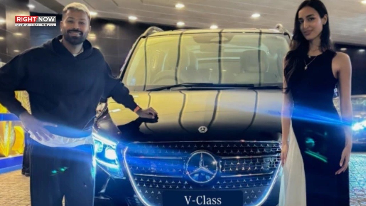 ہاردک پانڈیا، گرل فرینڈ کو مرسڈیز گاڑی تحفے میں دے دی