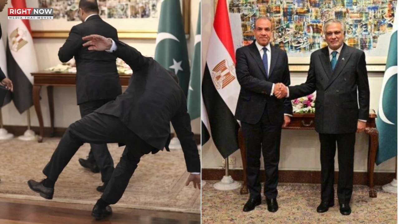 اسحاق ڈار، سفارتی تقریب میں گرنے سے کندھے میں ہئیر لائن فریکچر