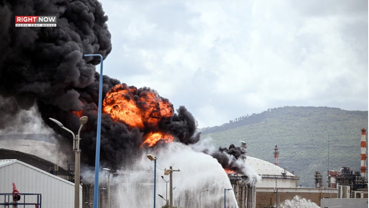 ایران کا اسرائیل کی حیفہ آئل ریفائنری پر دوبارہ حملہ