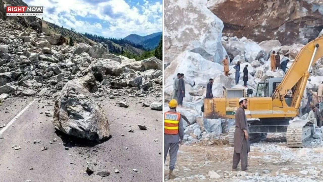 مردان، لینڈ سلائیڈنگ سے 9 افراد جاں بحق