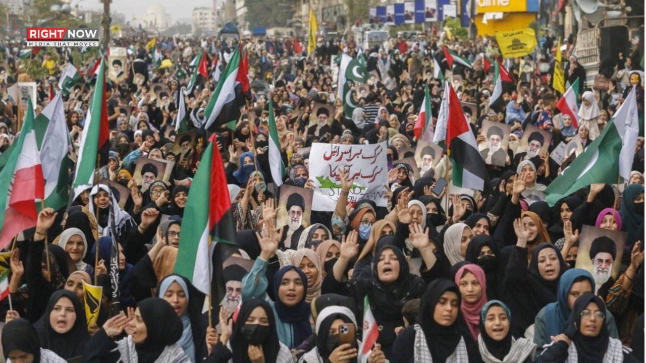 تہران، شکریہ پاکستان کے نعروں سے گونج اٹھا