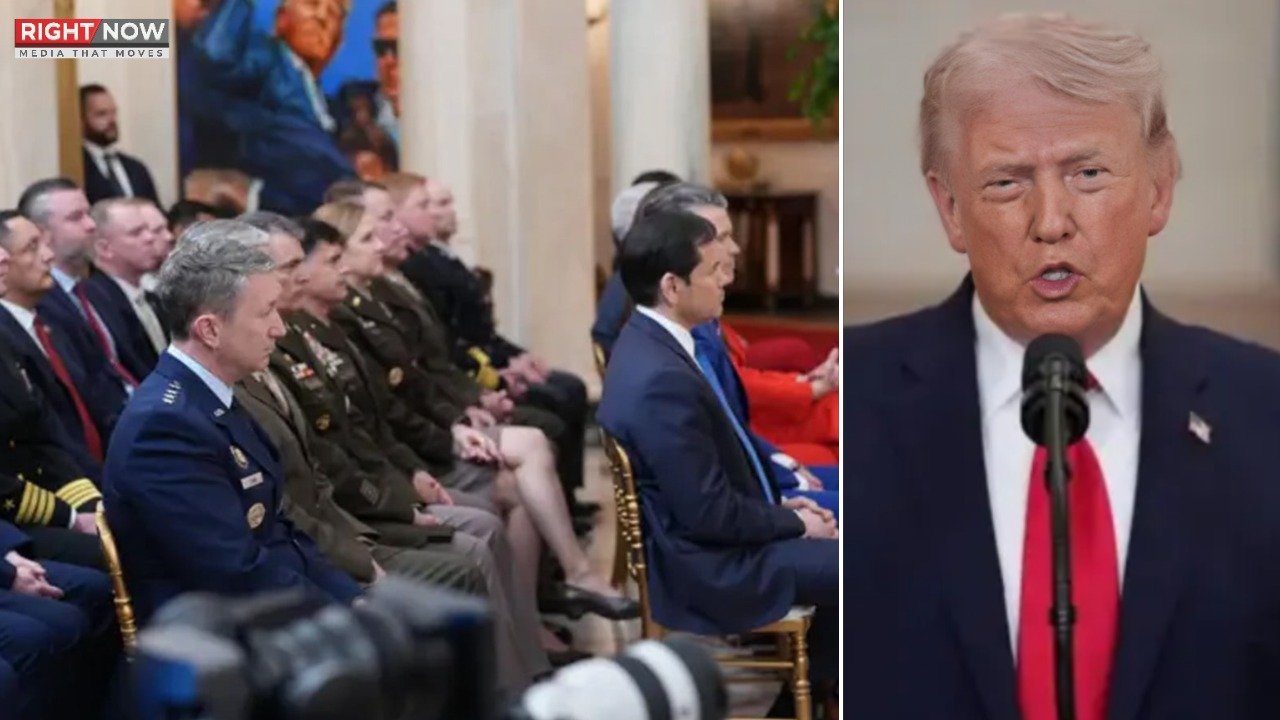 امریکی صدر ٹرمپ کا خطاب، اعلیٰ عسکری و سیاسی قیادت کی شرکت