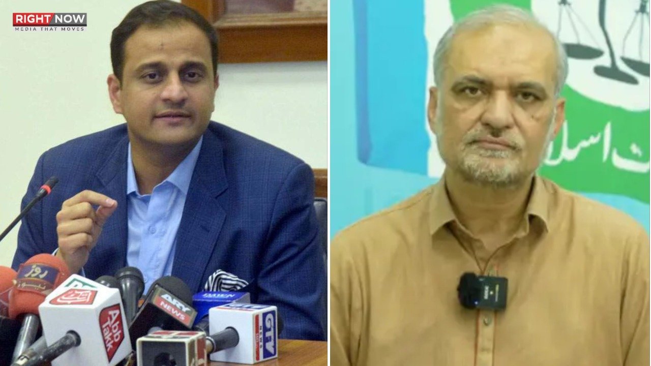 مرتضیٰ وہاب، جماعت اسلامی کے حافظ نعیم ہمارے منصوبے افتتاح کر رہے ہیں