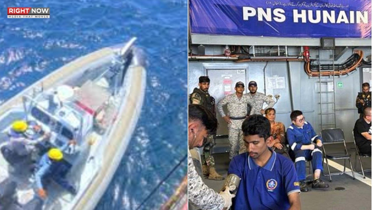 پاک بحریہ، شمالی بحیرہ عرب میں کامیاب ریسکیو آپریشن