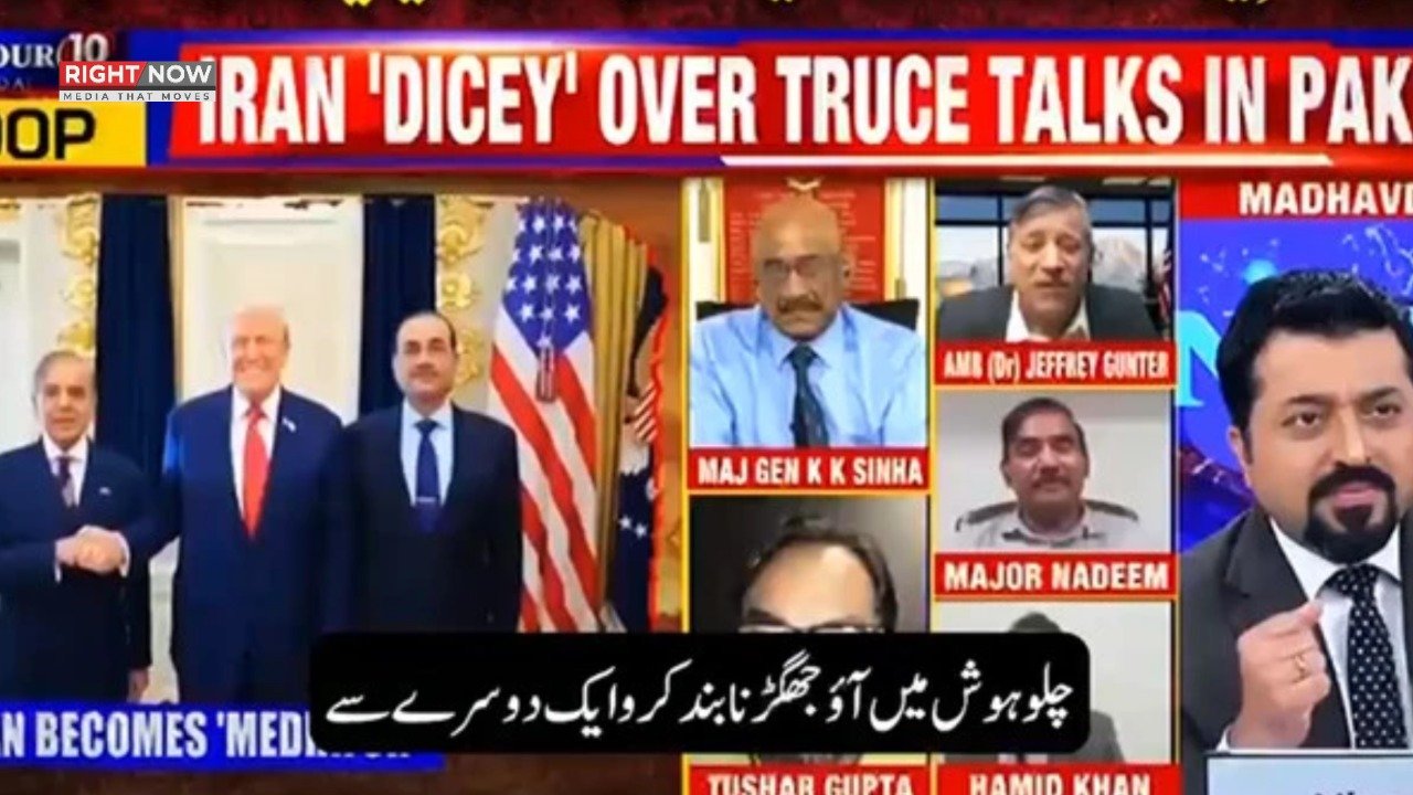 سابق امریکی سفارت کار، بھارتی اینکر کو سخت جواب