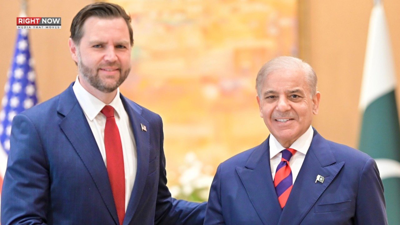 وزیراعظم شہباز شریف، امریکی نائب صدر سے ملاقات امن مذاکرات میں پیش رفت