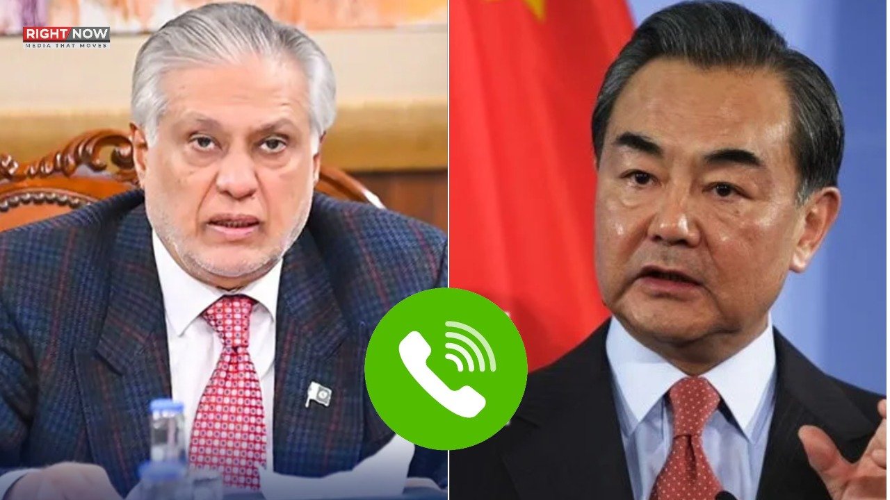 اسحاق ڈار کا چینی وزیر خارجہ سے رابطہ، مذاکرات پر گفتگو