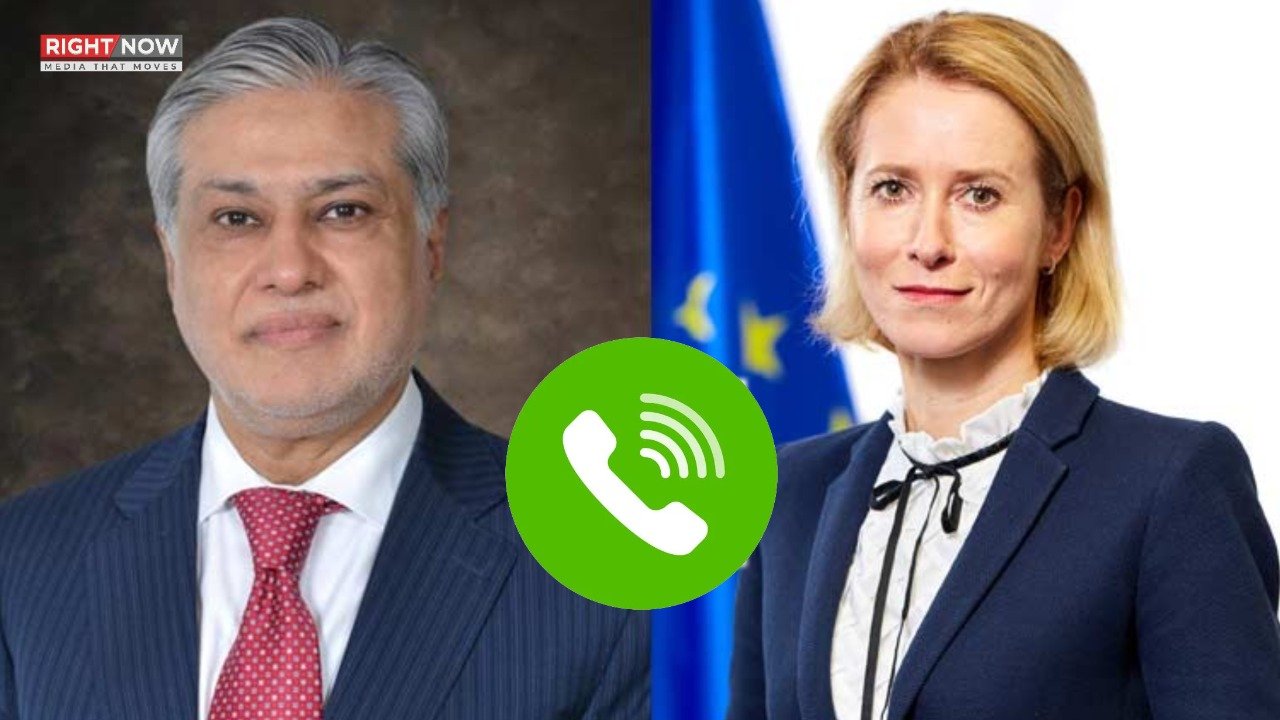 اسحاق ڈار سے یورپی یونین کی نائب صدر کا رابطہ، علاقائی امور پر گفتگو