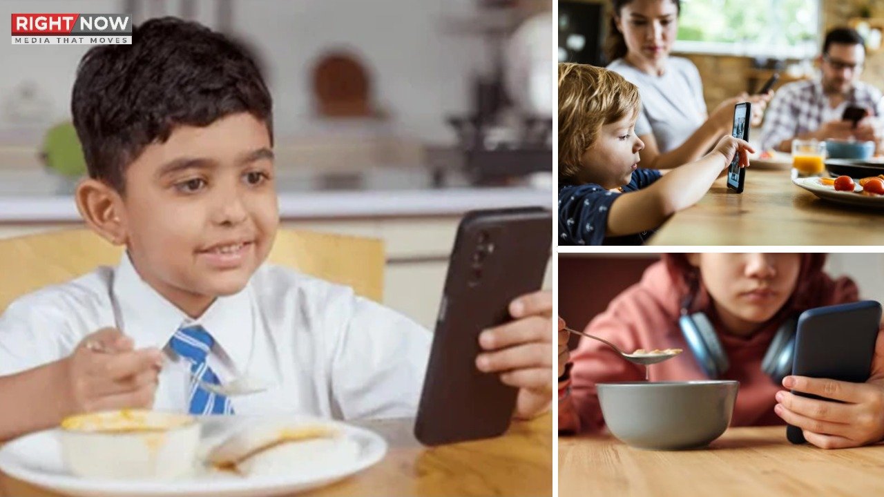 کھانے کے دوران اسکرین کا استعمال، بچوں کی صحت پر خطرناک اثرات