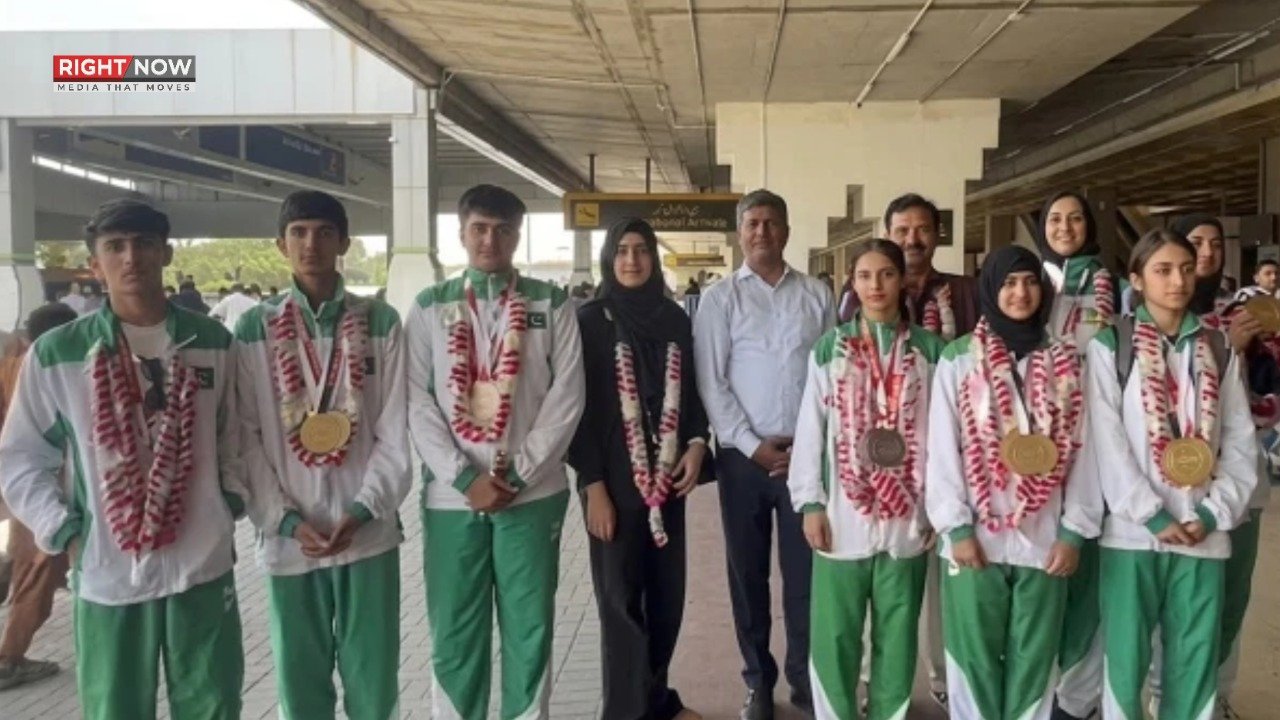 پاکستان جو جٹسو ٹیم، تاریخی کامیابی کے بعد وطن واپس