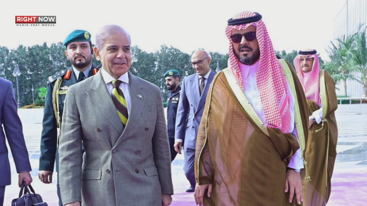 وزیر اعظم شہباز شریف سعودی عرب پہنچ گئے، پرتپاک استقبال