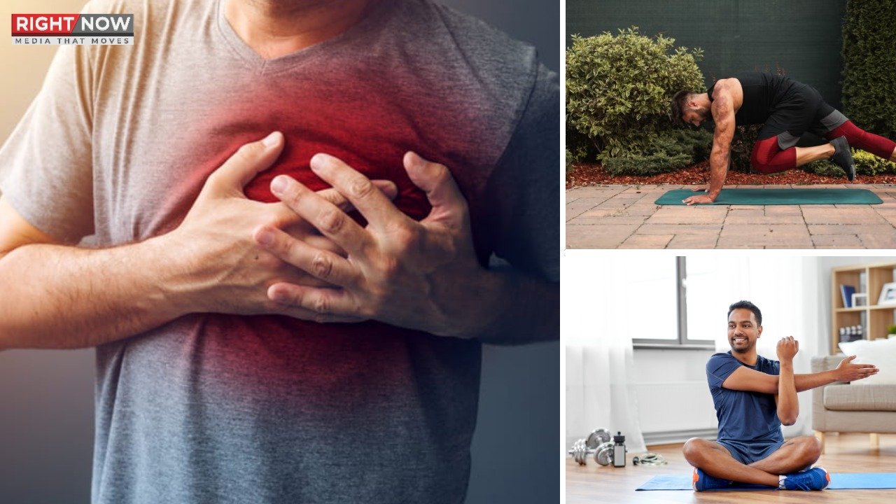 ورزش کا وقت، دل کے امراض میں کمی کا باعث