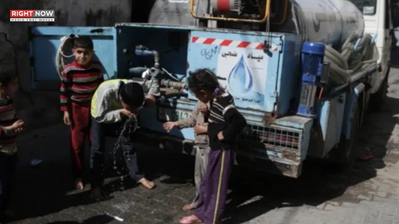 غزہ، پینے کے پانی کی گاڑیوں پر اسرائیلی حملہ دو افراد ہلاک