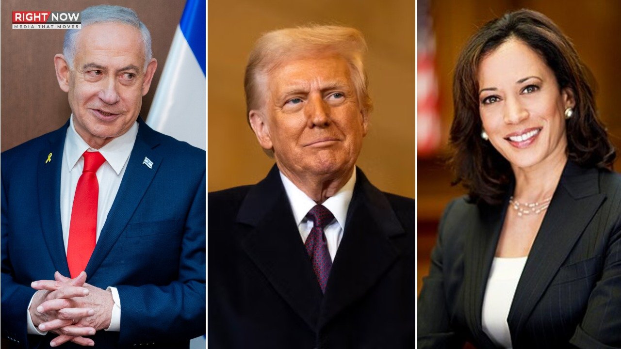 کملا ہیرس، ٹرمپ پر نیتن یاہو کے کہنے پر جنگ کا الزام