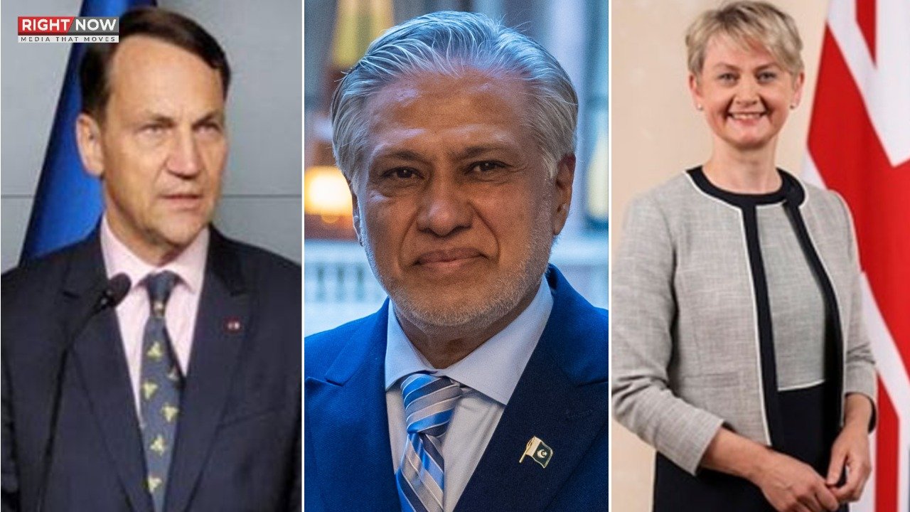 اسحاق ڈار، برطانوی و پولینڈ وزرا سے ملاقات میں ایران جنگ پر گفتگو